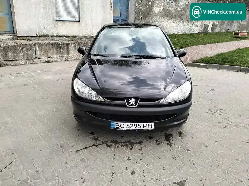 Peugeot 206 2006, фото з оголошення 2 з 9, VIN VF32CKFWA47661579