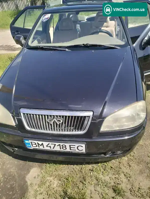 Chery Amulet 2007, фото з оголошення 1 з 8, VIN Y6DDA11B67D107034