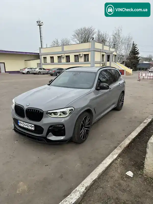 BMW X3 2019, фото з оголошення 2 з 16, VIN 5UXTY9C04L9B20598
