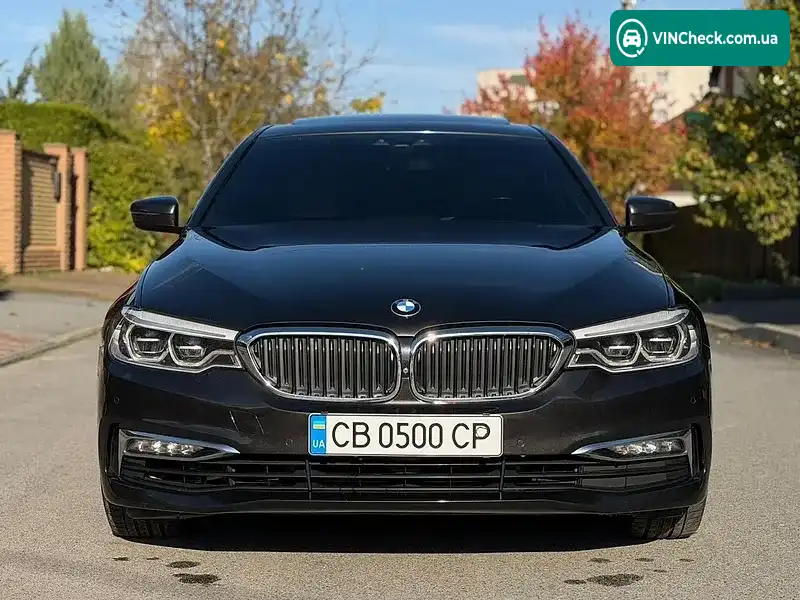 BMW 5 Series 2017, фото з оголошення 1 з 14, VIN WBAJE5C33HG914574