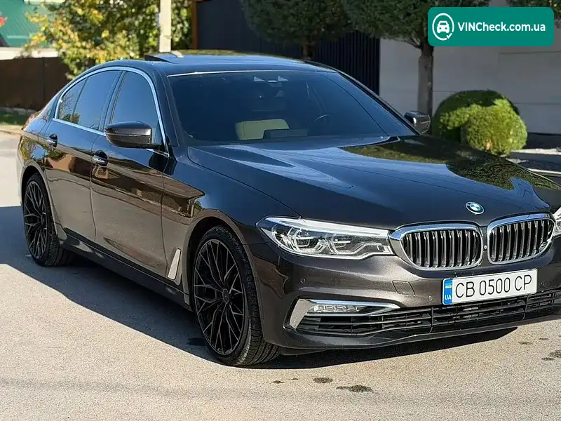 BMW 5 Series 2017, фото з оголошення 2 з 14, VIN WBAJE5C33HG914574