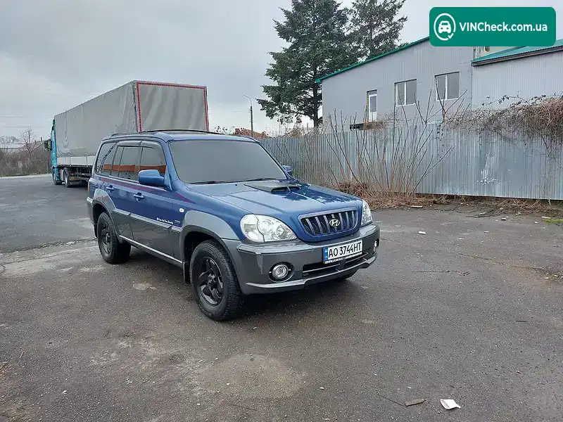 Hyundai Terracan 2002, фото з оголошення 1 з 20, VIN KMHNM81XP2U065093