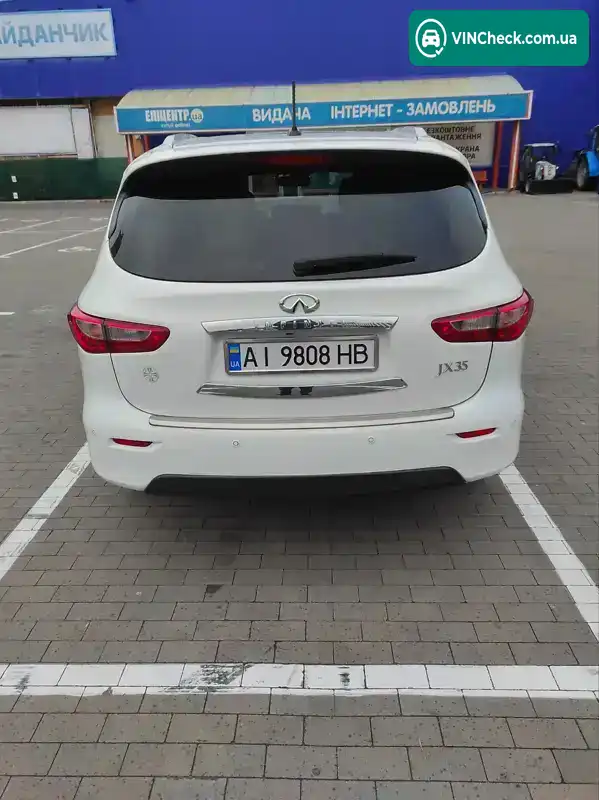 Infiniti JX35 2012, фото з оголошення 2 з 21, VIN 5N1AL0MM0DC301988
