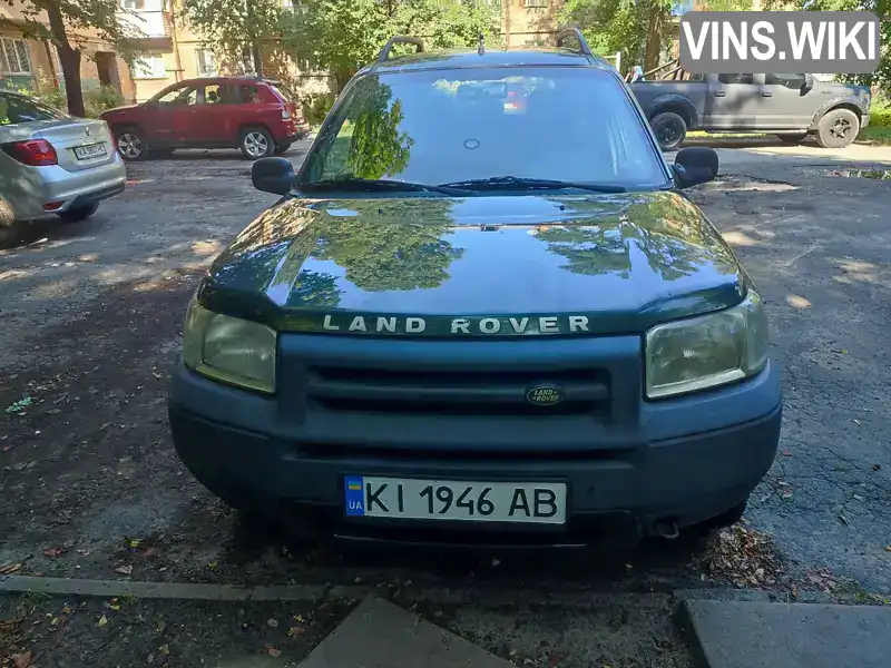 Land Rover Freelander 2003, фото з оголошення 1 з 5, VIN SALLNABA83A262713