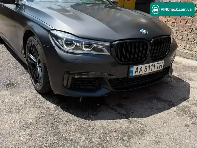 BMW 7 Series 2017, фото з оголошення 1 з 11, VIN WBA7F2C50JB238191