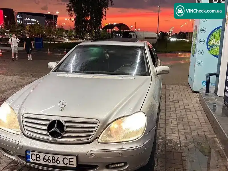 Mercedes-Benz S-Class 2001, фото з оголошення 1 з 12, VIN WDB2200261A223075