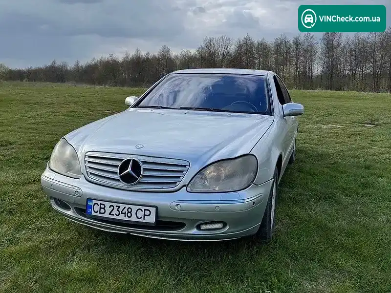 Mercedes-Benz S-Class 2001, фото з оголошення 2 з 12, VIN WDB2200261A223075