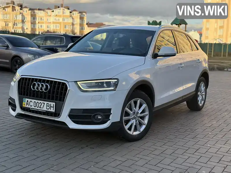 Audi Q3 2013, фото з оголошення 1 з 21, VIN WAUZZZ8U6ER030760