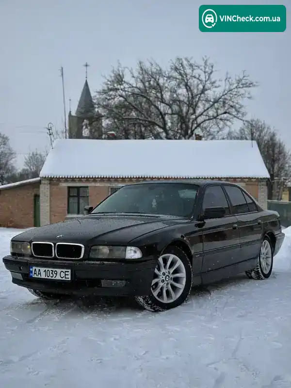 BMW 7 Series 1998, фото з оголошення 2 з 20, VIN WBAGF41040DK34781