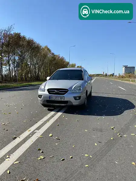 Kia Carens 2007, фото з оголошення 1 з 20, VIN Y6LFG52137L000321
