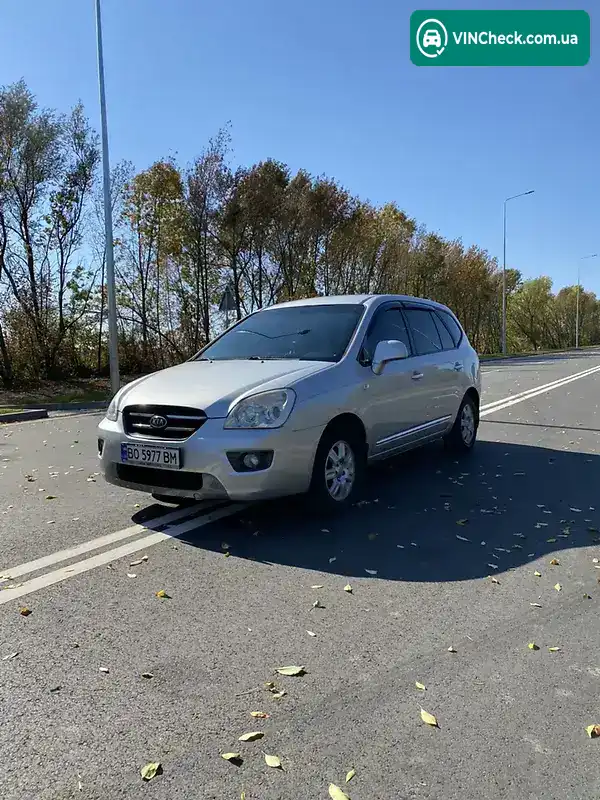 Kia Carens 2007, фото з оголошення 2 з 20, VIN Y6LFG52137L000321