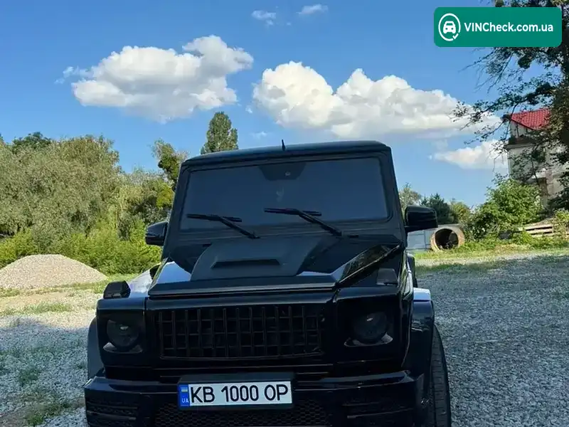 Mercedes-Benz G-Class 2003, фото з оголошення 2 з 13, VIN WDB4632481X145414
