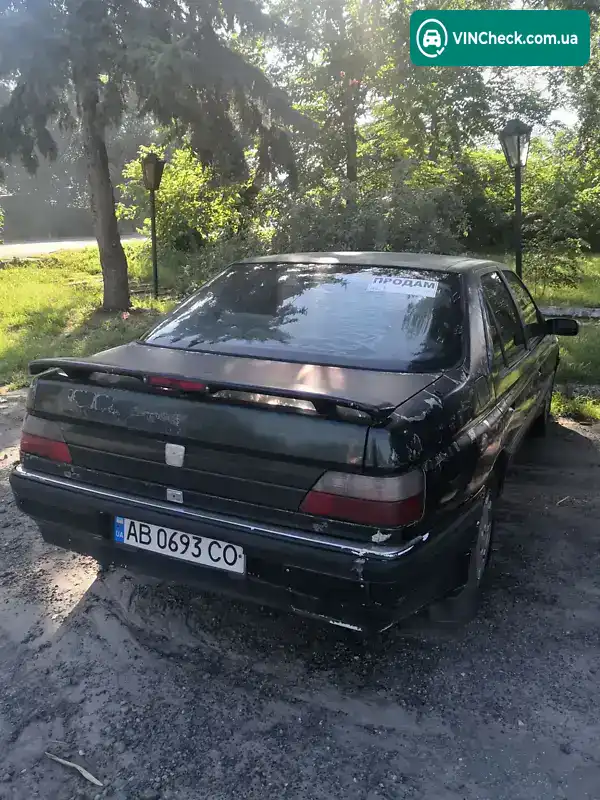 Peugeot 605 1992, фото з оголошення 1 з 3, VIN VF36BR6A290817888
