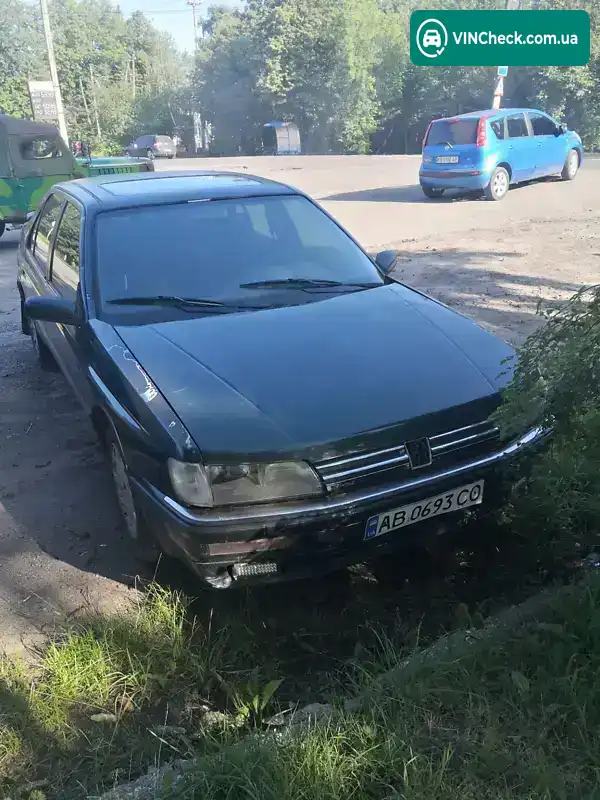 Peugeot 605 1992, фото з оголошення 2 з 3, VIN VF36BR6A290817888