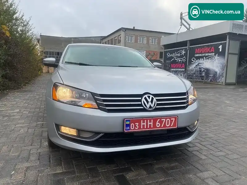 Volkswagen Passat 2013, фото з оголошення 2 з 20, VIN 1VWCN7A31EC034807
