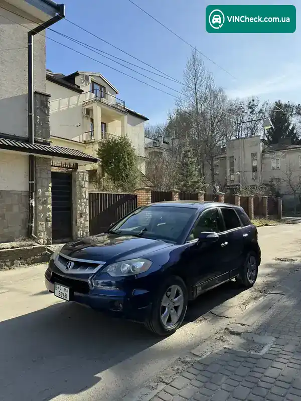 Acura RDX 2009, фото з оголошення 1 з 12, VIN 5J8TB18539A007112