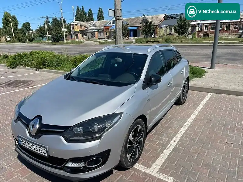 Renault Megane 2015, фото з оголошення 1 з 15, VIN VF1KZ030H53702444
