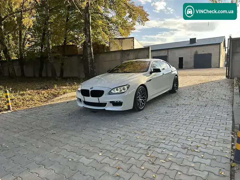 BMW 6 Series 2013, фото з оголошення 1 з 21, VIN WBA6B8C58ED452687