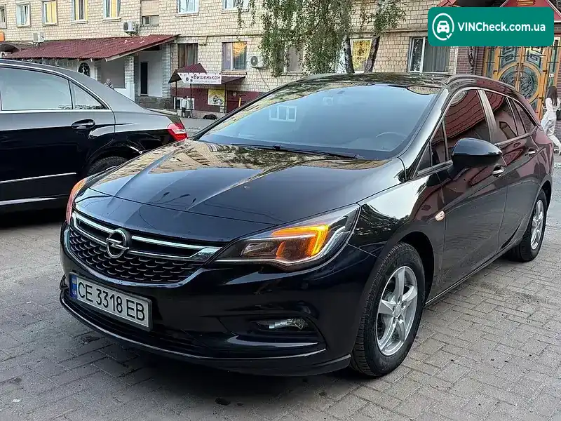 Opel Astra 2017, фото з оголошення 1 з 20, VIN W0LBD8EK1H8096674
