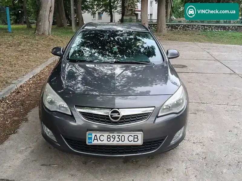 Opel Astra 2011, фото з оголошення 1 з 8, VIN W0LPD8EA0B8129569
