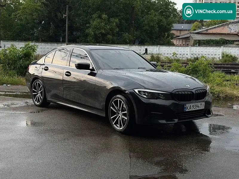 BMW 3 Series 2019, фото з оголошення 2 з 20, VIN 3MW5R7J52K8B00833