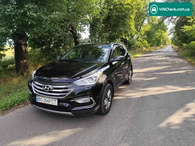 Hyundai Santa FE 2016, фото з оголошення 1 з 17, VIN 5XYZU3LB9HG451413
