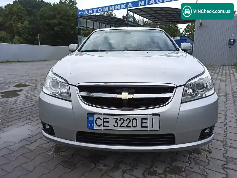 Chevrolet Epica 2006, фото з оголошення 1 з 14, VIN KL1LF69RJ7B041059