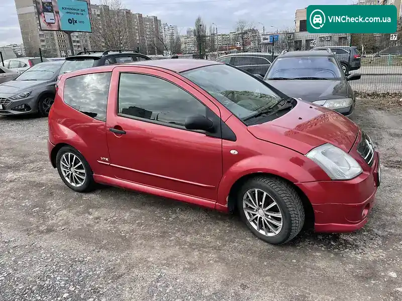 Citroen C2 2007, фото з оголошення 1 з 10, VIN VF7JMKFVC97393689
