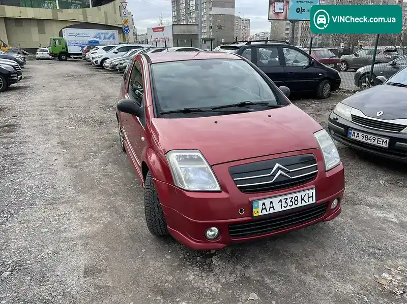 Citroen C2 2007, фото з оголошення 2 з 10, VIN VF7JMKFVC97393689