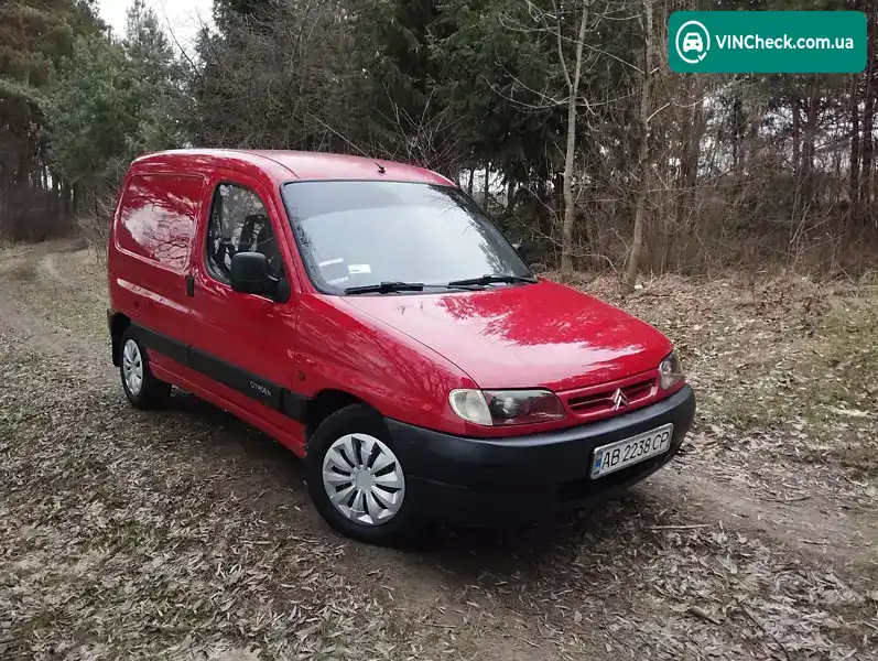 Citroen Berlingo 1998, фото з оголошення 1 з 20, VIN VF7MBD9BE65166232