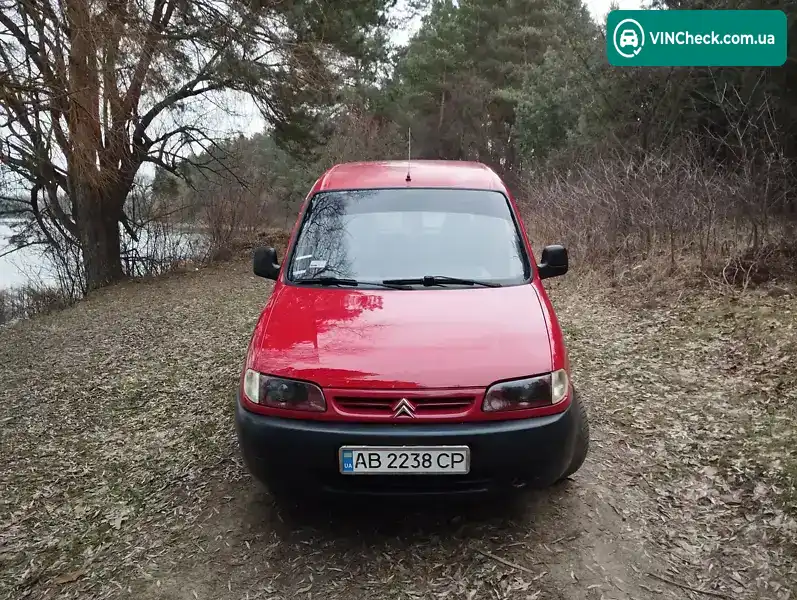Citroen Berlingo 1998, фото з оголошення 2 з 20, VIN VF7MBD9BE65166232