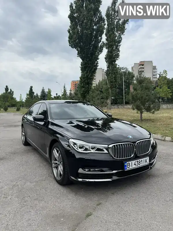 BMW 7 Series 2015, фото з оголошення 1 з 21, VIN WBA7G61010G509496