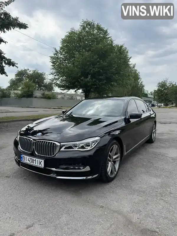 BMW 7 Series 2015, фото з оголошення 2 з 21, VIN WBA7G61010G509496