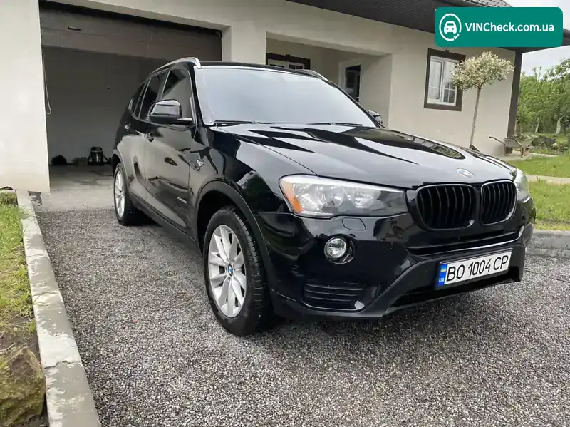 BMW X3 2017, фото з оголошення 1 з 20, VIN 5UXWX9C37H0W68257