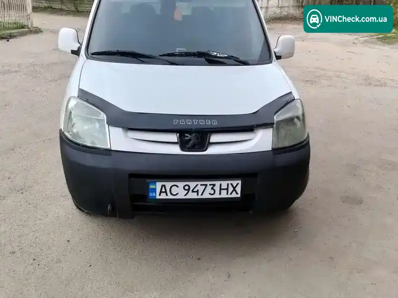 Peugeot Partner 2006, фото з оголошення 2 з 13, VIN VF3GCWJYB96139454