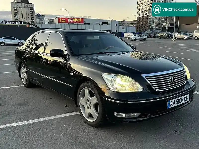 Lexus LS 2004, фото з оголошення 1 з 17, VIN JTHBN36F800142800