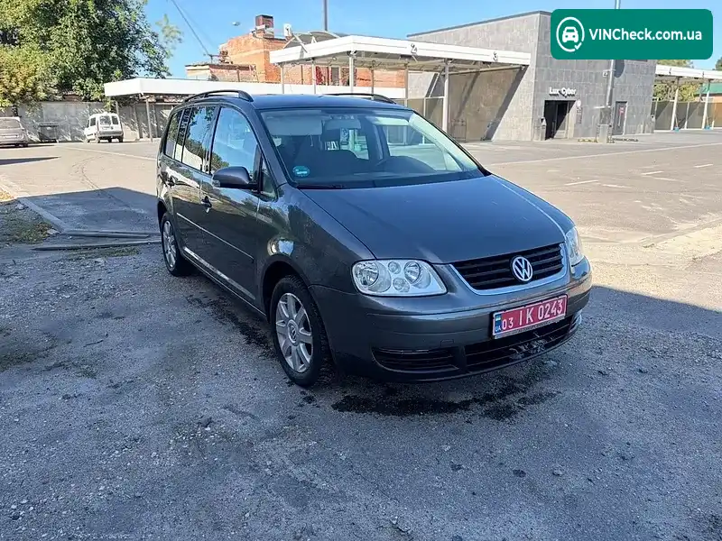 Volkswagen Touran 2006, фото з оголошення 1 з 12, VIN WVGZZZ1TZ6W246126