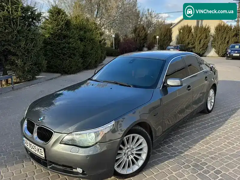BMW 5 Series 2006, фото з оголошення 1 з 20, VIN WBANC310X0CX23430