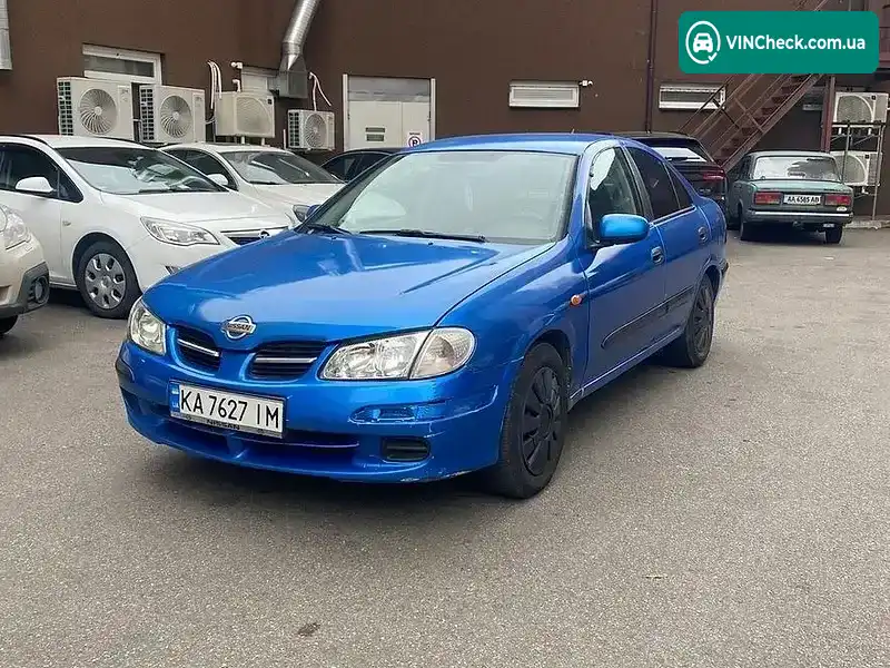 Nissan Almera 2002, фото з оголошення 1 з 13, VIN SJNBAAN16U0209031
