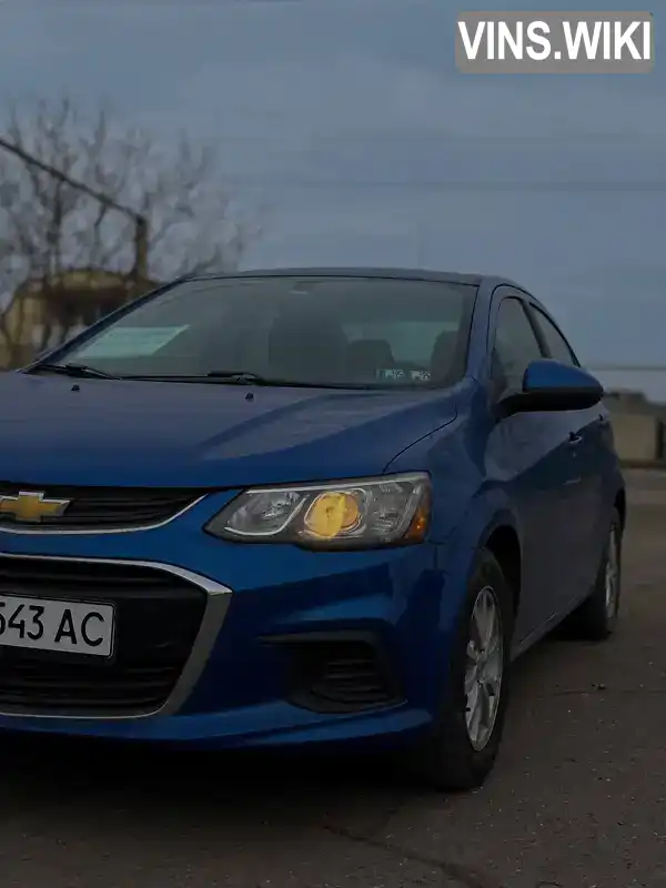 Chevrolet Sonic 2017, фото з оголошення 1 з 12, VIN 1G1JD5SG9H4167633
