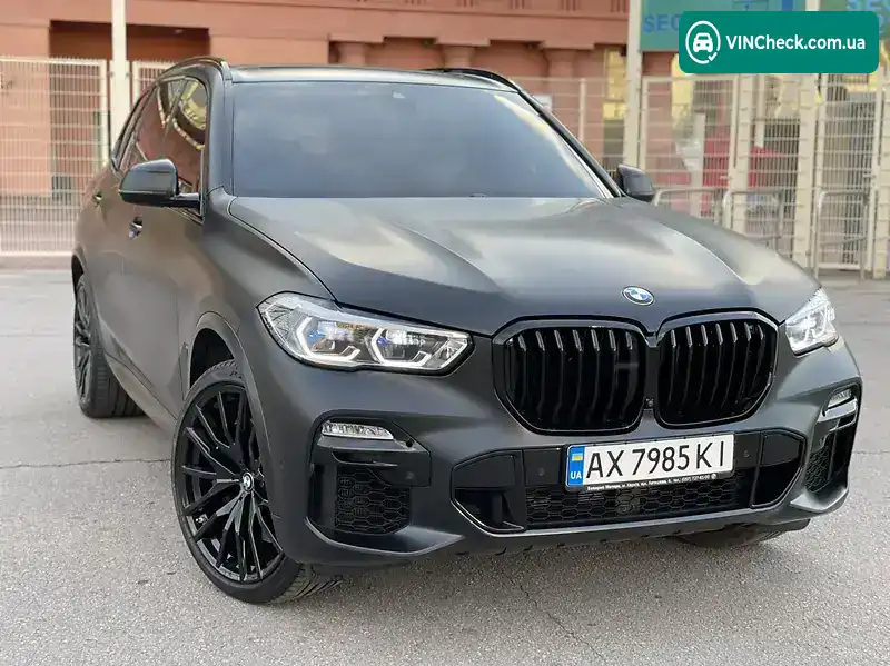 BMW X5 2020, фото з оголошення, VIN WBACV010909D95160