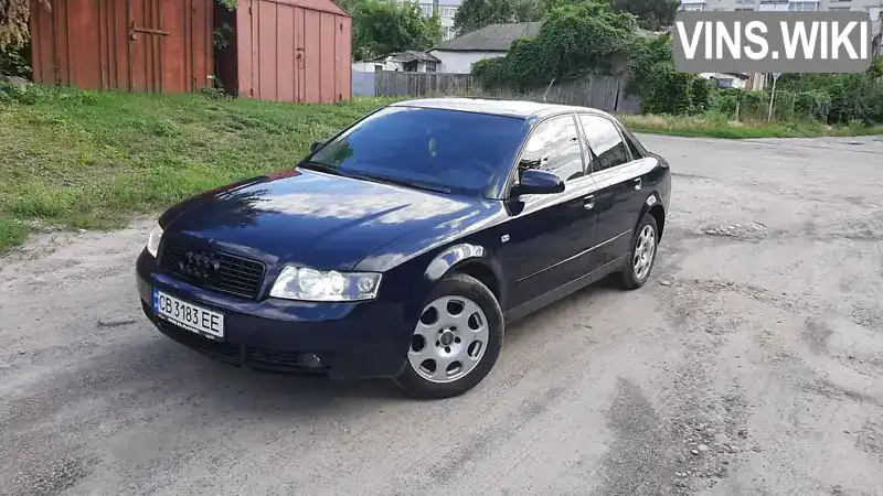 Audi A4 2002, фото з оголошення 1 з 11, VIN WAUZZZ8E83A024754