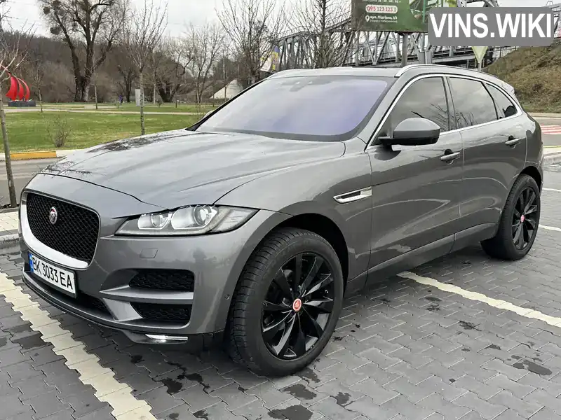 Jaguar F-Pace 2016, фото з оголошення 1 з 21, VIN SADCA2BNXHA045830
