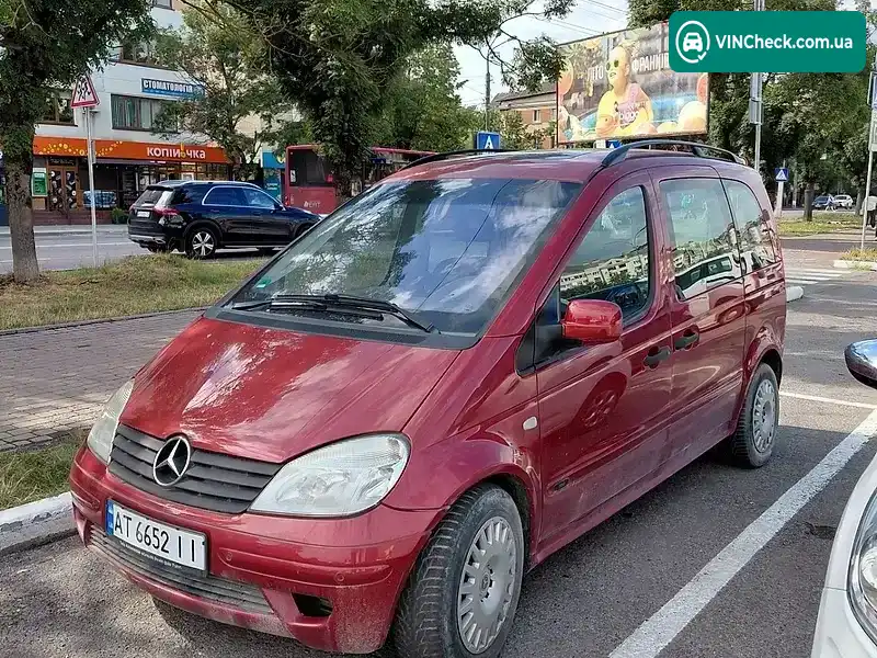 Mercedes-Benz Vaneo 2003, фото з оголошення 1 з 4, VIN WDB4147001N226825