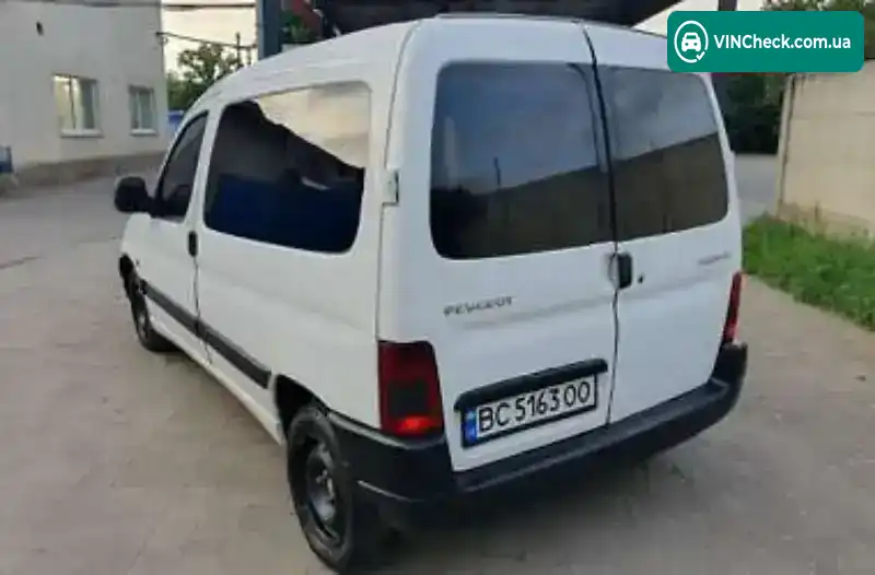 Peugeot Partner 1998, фото з оголошення 2 з 18, VIN VF35CD9BD60130724