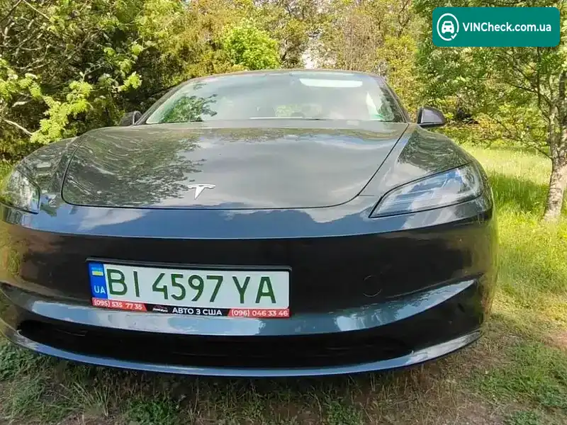 Tesla Model 3 2025, фото з оголошення 1 з 19, VIN 5YJ3E1EA5SF970615