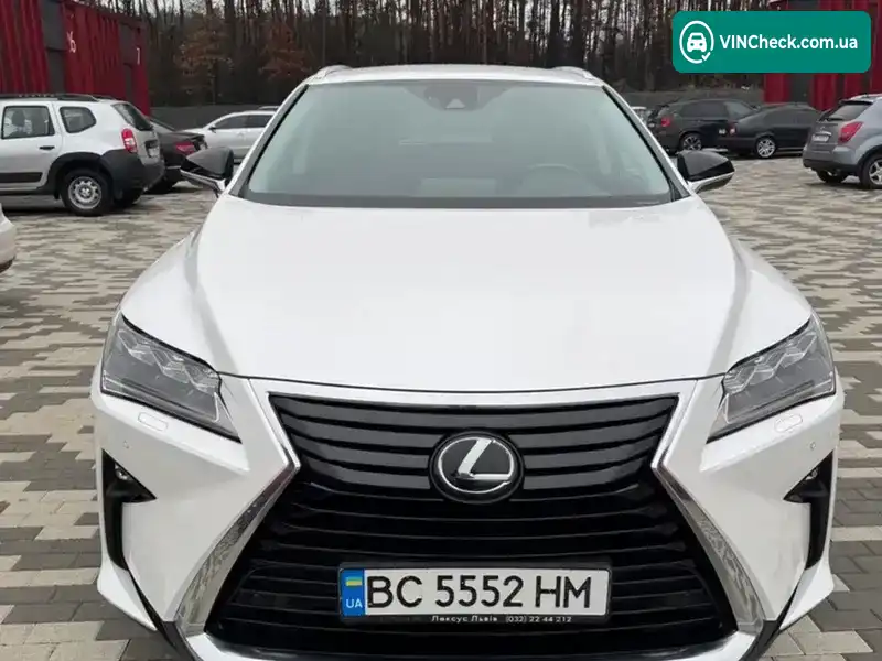 Lexus RX 2018, фото з оголошення 1 з 16, VIN JTJBAMCAX02062198