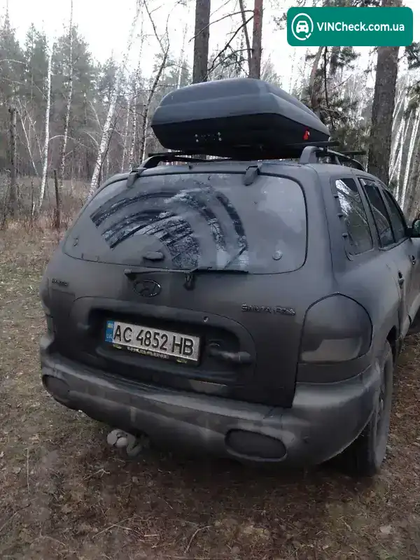 Hyundai Santa FE 2001, фото з оголошення 2 з 7, VIN KMHSC81VP2U159529