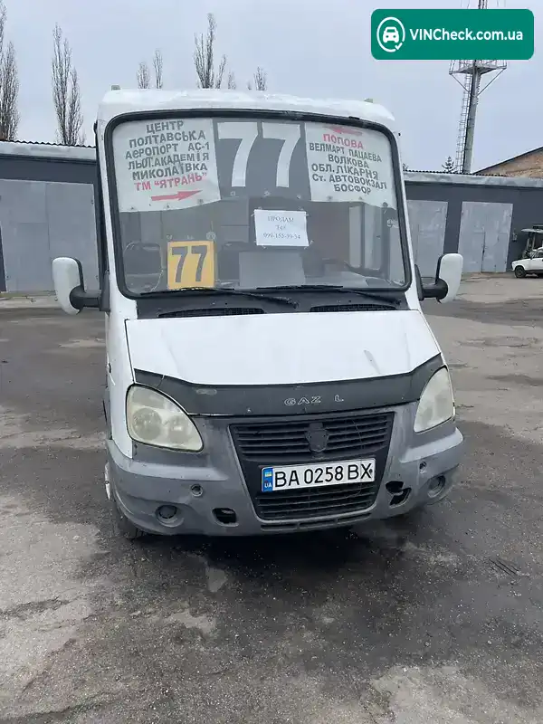 БАЗ 2215 2006, фото з оголошення 1 з 4, VIN Y8922150060B17026