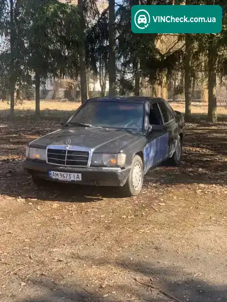Mercedes-Benz 190 1989, фото з оголошення 1 з 11, VIN WDB2010241F654924